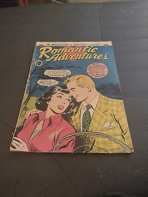 Buy Romantic Adventures #40 1953 Comic Book/gold Digger Story  • 19.95£
