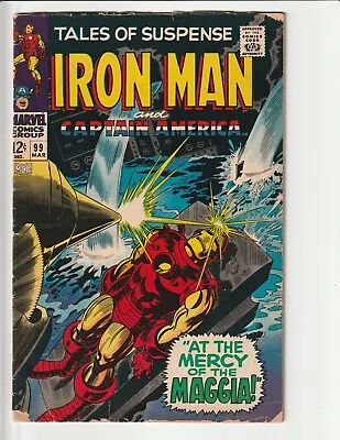 Buy Tales Of Suspense Iron Man And Captain America #99 Good+ Last Issue KEY NEW ZEMO • 9.46£