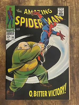 Buy Amazing Spider-Man #60 - STUNNING NEAR MINT 9.0 VF/NM - Kingpin Cover - Marvel • 23.72£
