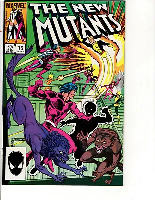 Buy The New Mutants #16 *FIRST APPEARANCE Of Warpath-MARVEL • 27.53£
