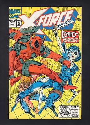 Buy X-Force #11 Vol. 1  1st Team Weapon P.R.I.M.E 2nd Domino Marvel Comics '92 FN/VF • 9.49£