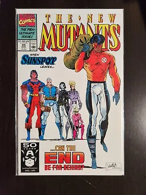 Buy New Mutants #99 1st APP Feral & Shatterstar 1991 VF/NM • 7.96£