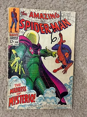 Buy Amazing Spider-Man #66 First Print Stan Lee John Romita Sr. • 51.54£