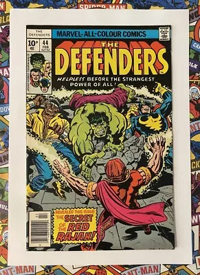 Buy The Defenders #44 - Feb 1977 - Red Rajah Appearance! - Vfn/nm (9.0) Pence Copy! • 12.99£