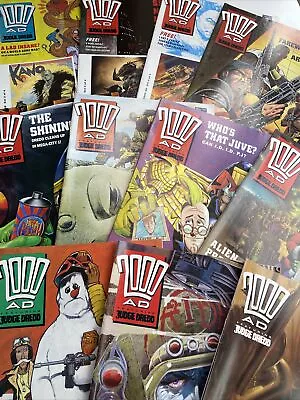 Buy 2000AD Comic Bundle / Job Lot X 11 Progs From 1990-1991 - Judge Dredd • 13.99£