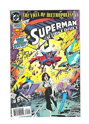 Buy Action Comics #700: Autographed: Dry Cleaned: Pressed: Bagged: Boarded: NM+ 9.6 • 35.95£