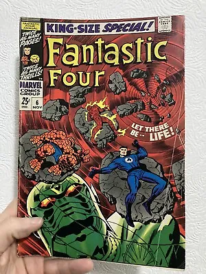 Buy Fantastic Four Annual 6 First Franklin Richards First Annihilus Key King-Size #6 • 60£