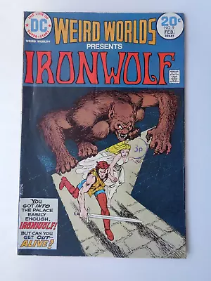Buy Dc Comics Weird World Presents Iron Wolf # 9 Feb 1974 By Howard Chaykin • 8.95£