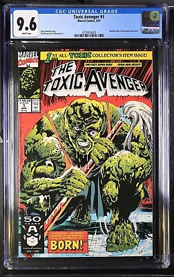 Buy Marvel Comics The Toxic Avenger #1 4/91 1991 Troma Doug Moench Rod Ramos CGC 9.6 • 110.38£
