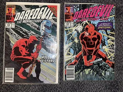 Buy Daredevil Comic Book Lot #272 & #276- Almost Mint • 19.82£
