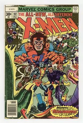 Buy Uncanny X-Men #107 FN 6.0 1977 1st Full App. Starjammers • 79.92£