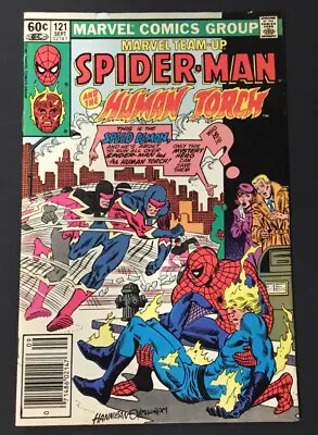 Buy Marvel Team Up #121 Spider-Man And Human Torch! VG/F 5.0! • 20.15£