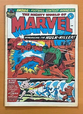 Buy Mighty World Of Marvel #36 RARE MARVEL UK 1973. Stan Lee. VF Bronze Age Comic • 22.95£