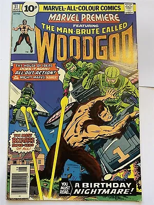 Buy MARVEL PREMIERE #31 Woodgod Marvel Comics 1976 UK Price NM • 4.95£