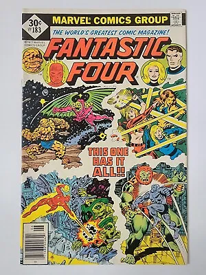 Buy Fantastic Four Vol. 1 #183 Marvel Comic Book 1977, Good Condition Bronze Age • 7.21£