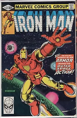 Buy Iron Man #142 - Marvel 1981 Pence - 1st Space Armour • 13.43£