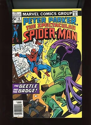 Buy 1978 Marvel,   Spectacular Spider-Man   # 16, Beetle Appears, VF, BX87 • 7.52£