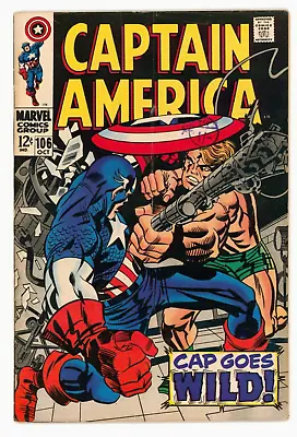 Buy Captain America #106 F-VF 7.0 Versus Steve Rogers • 29.95£