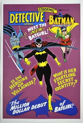 Buy DETECTIVE COMICS #359 COVER PRINT Classic Batman Cover Batgirl • 20.01£