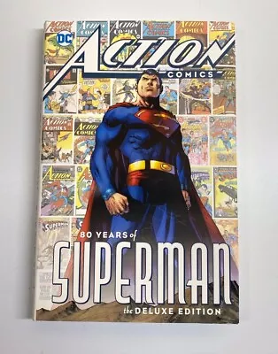 Buy Action Comics: 80 Years Of Superman Deluxe Edition DC Comics Hardcover • 6.50£
