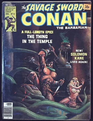 Buy THE SAVAGE SWORD OF CONAN THE BARBARIAN #13 - Back Issue • 5.99£