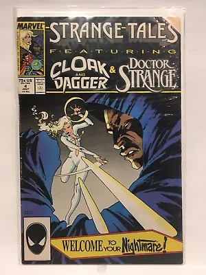 Buy Strange Tales (Vol 3 1987) #4 VG/FN 1st Print Free UK P&P Marvel Comics • 3.40£