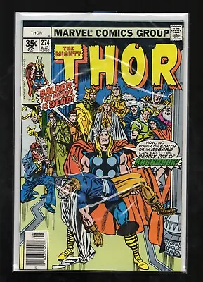 Buy The Mighty Thor #274 (1978, Marvel Comics) • 2.39£
