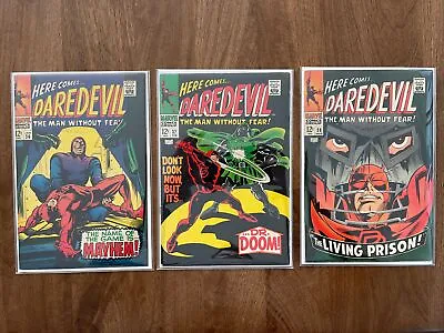 Buy DAREDEVIL #36, #37, #38 Lot Of 3 Marvel Comics In Very Nice Condition Dr Doom • 150.15£
