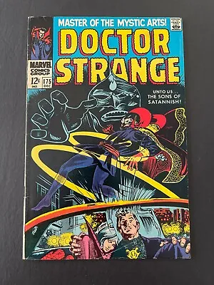 Buy Doctor Strange #175 - 1st Sons Of Satannish Appearance - (Marvel, 1968) F/VF • 38.51£