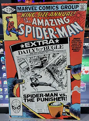 Buy The Amazing Spider-Man King-Size Annual 1981 #15 Miller Punisher Doc Oct • 16.77£