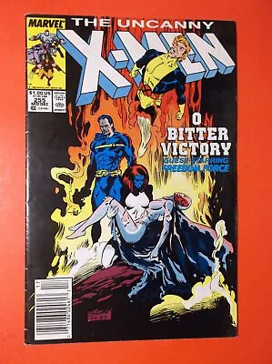 Buy UNCANNY X-MEN # 255 - FN 6.0 - 1989 NEWSSTAND - DEATHs OF STONEWALL And DESTINY • 3.92£