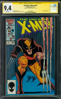 Buy Uncanny X Men 207 CGC SS 9.4 Romita Jr Iconic Wolverine Cover 7/1986 • 142.73£