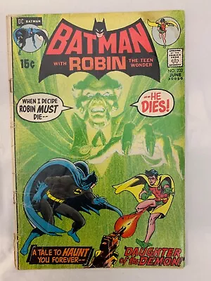 Buy Batman With Robin #232 1st Appearance Of Ra's Al Ghul • 317.74£