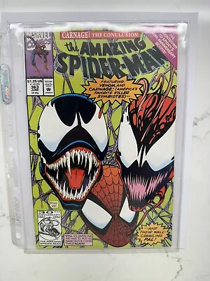 Buy Amazing Spider-man # 363 -carnage:the Conclusion-venom-killer Symbiotes • 12.01£