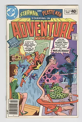 Buy Adventure Comics #468 February 1980 G/VG Starman And Plastic Man • 2.36£