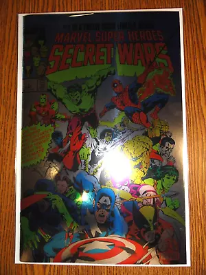 Buy Marvel Super Heroes Secret Wars #1 Facsimile Reprint Edition Foil Variant MCU • 16.94£