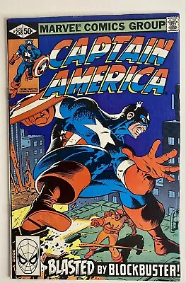 Buy Captain America #258 Bronze Age Marvel Mike Zeck Art • 4£