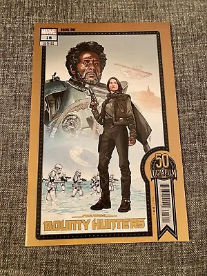 Buy Star Wars Bounty Hunters 18 50th Lucas Film Variant Rogue One • 5£