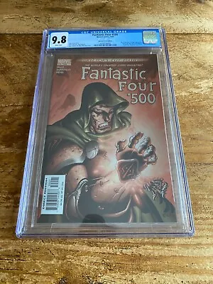 Buy Fantastic Four #500 Marvel Comics 2003 CGC 9.8 Director's Cut • 100.53£