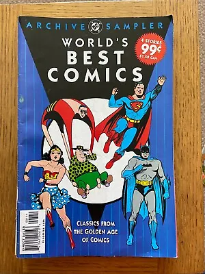 Buy World's Best Comics Golden Age Sampler From 2003 - Discounted Post • 3£