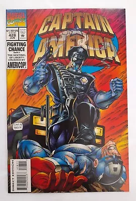 Buy CAPTIAN AMERICA Vol 1 1994 #428 Marvel Comics BAGGED AND BOARDED • 1.60£
