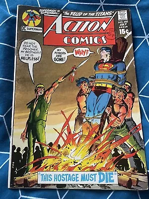 Buy DC Action Comics #402 Detective Comics 1971:  This Hostage Must Die!  VF • 5£