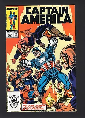 Buy Captain America #335 Vol. 1 Marvel Comics 87 VF • 3.96£
