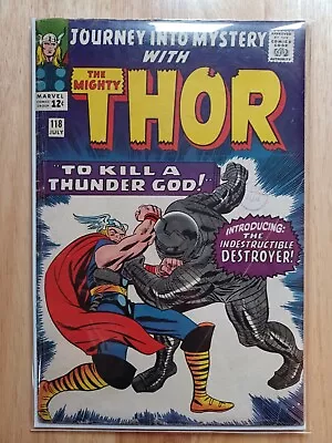 Buy Journey Into Mystery With Thor #118 (1965) 1st App Destroyer • 40£