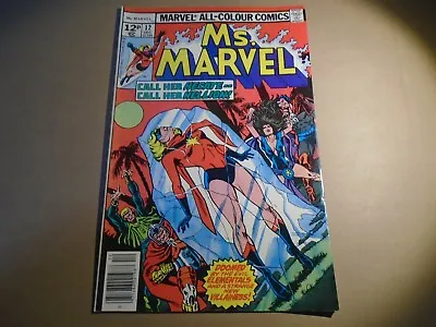 Buy MS. MARVEL #12 Carol Danvers Marvel Comics 1977 VF- • 9.99£