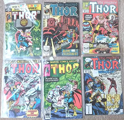 Buy Marvel Comics  300th Thor Special Bundle Joblot Celestials • 30£