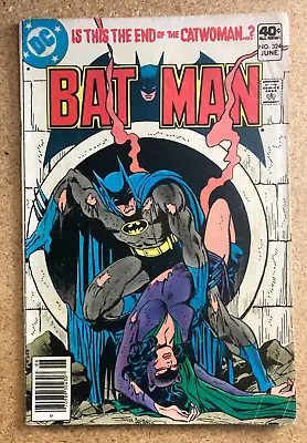 Buy Batman #324 (DC 1980) Classic Aparo Catwoman Cvr FN To FN+ (6.0-6.5) • 8£
