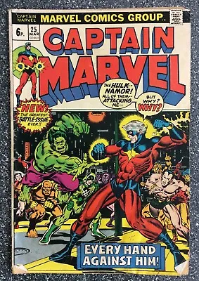 Buy Captain Marvel #25 (1973) • 17.99£