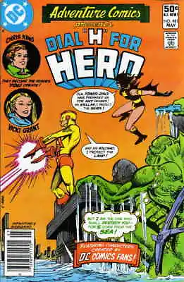 Buy Adventure Comics #481 (Newsstand) FN; DC | Dial H For Hero 1981 - We Combine Shi • 4£