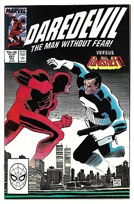 Buy DAREDEVIL The Man Without Fear #257 MARVEL COMIC BOOK 1st Series - Punisher 1988 • 14.22£
